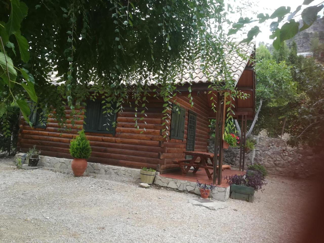 Cabaña de Madera la Encina Burunchel Exterior foto